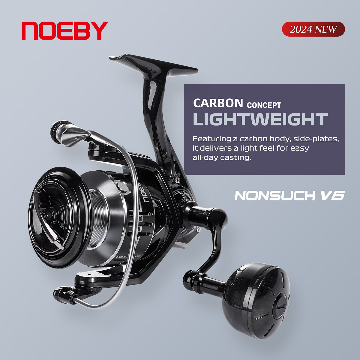 Abu Garcia Reel Max - Noeby Mulinello da pesca con filatura