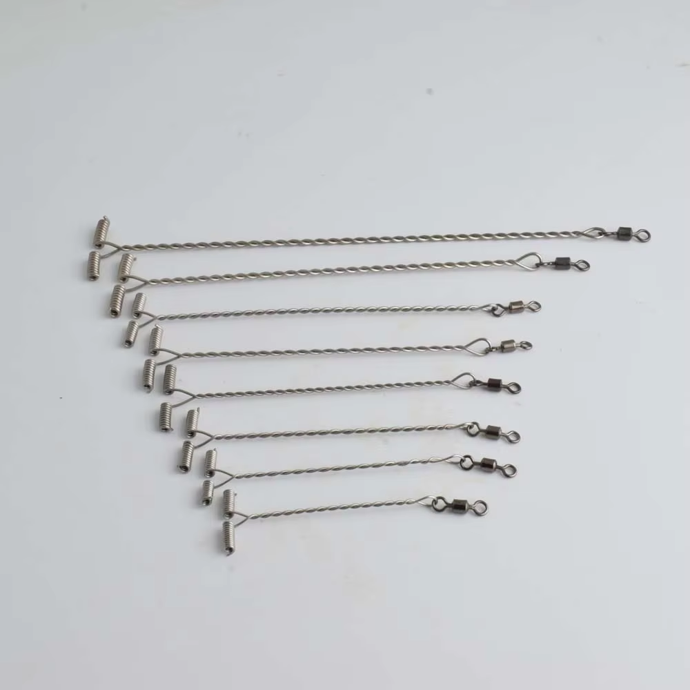 Fishing Hook Stainless Steel - 100 Bracci di Bilanciamento con Gancio,