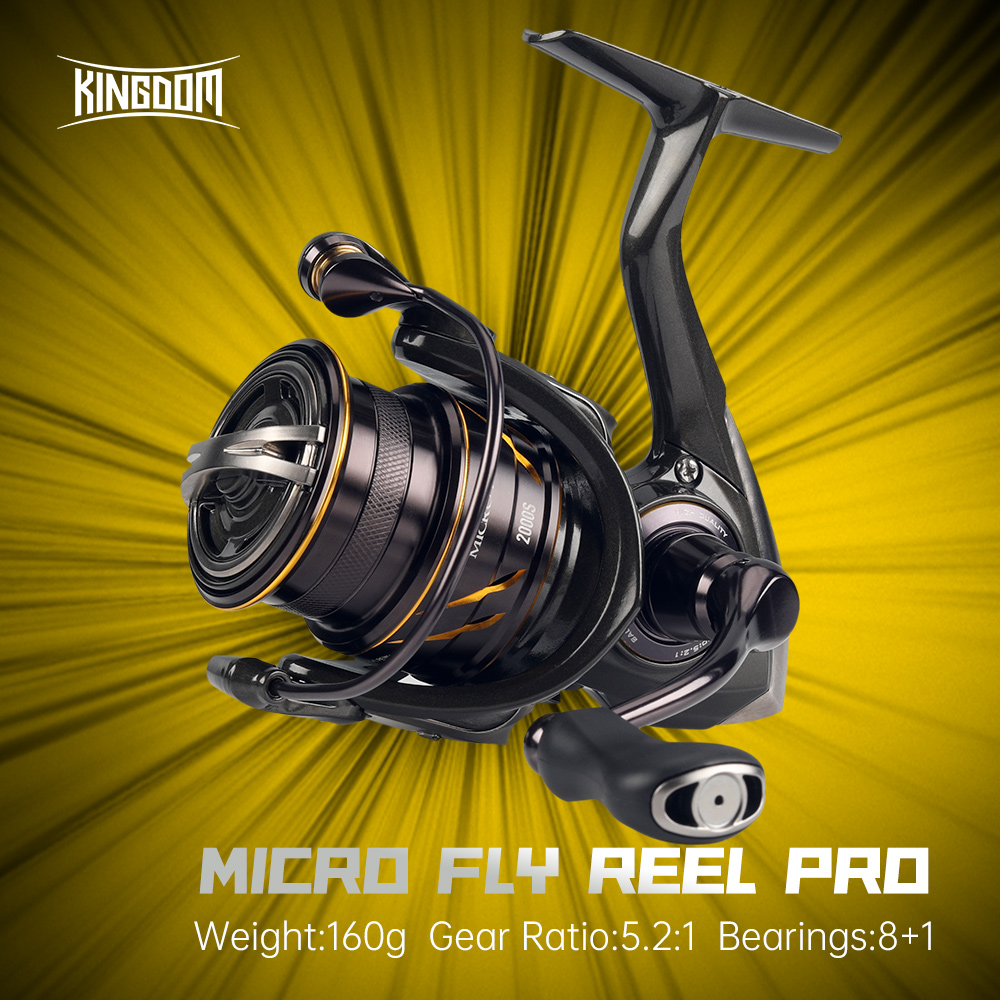 Abu Garcia Reel Max - Mulinello da Pesca Spinning Kingdom Micro