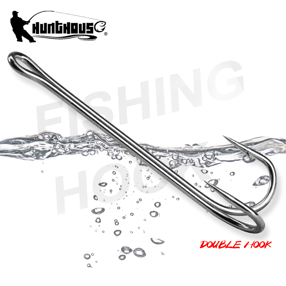 Fishing Hook Weedless - HuntHouse Doppio amo da pesca Esca