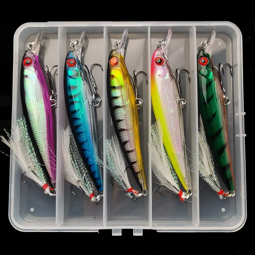 Laser 3D Eyes Bionic Minnow Fi - Fishing Hook Treble recensione e prezzo