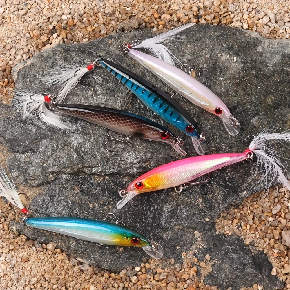 Laser 3D Eyes Bionic Minnow Fi - Fishing Hook Treble recensione e prezzo