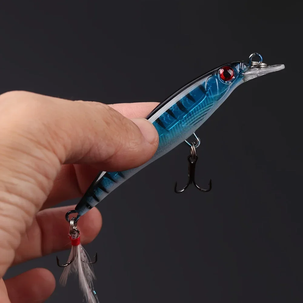 Laser 3D Eyes Bionic Minnow Fi - Fishing Hook Treble recensione e prezzo