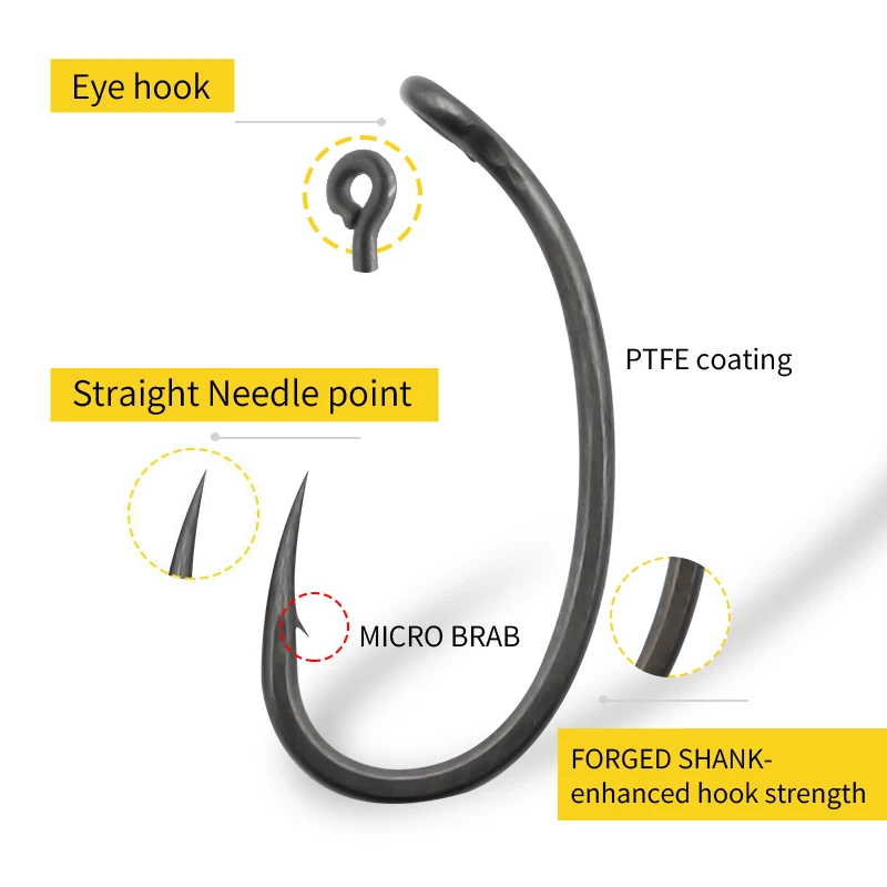 10 pz Gancio Da Pesca Alla Car - Fishing Hook Barbless recensione e prezzo