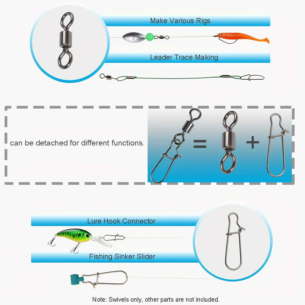 Set di 95/210 Pezzi Kit di Con - Fishing Hook Stainless Steel recensione e prezzo