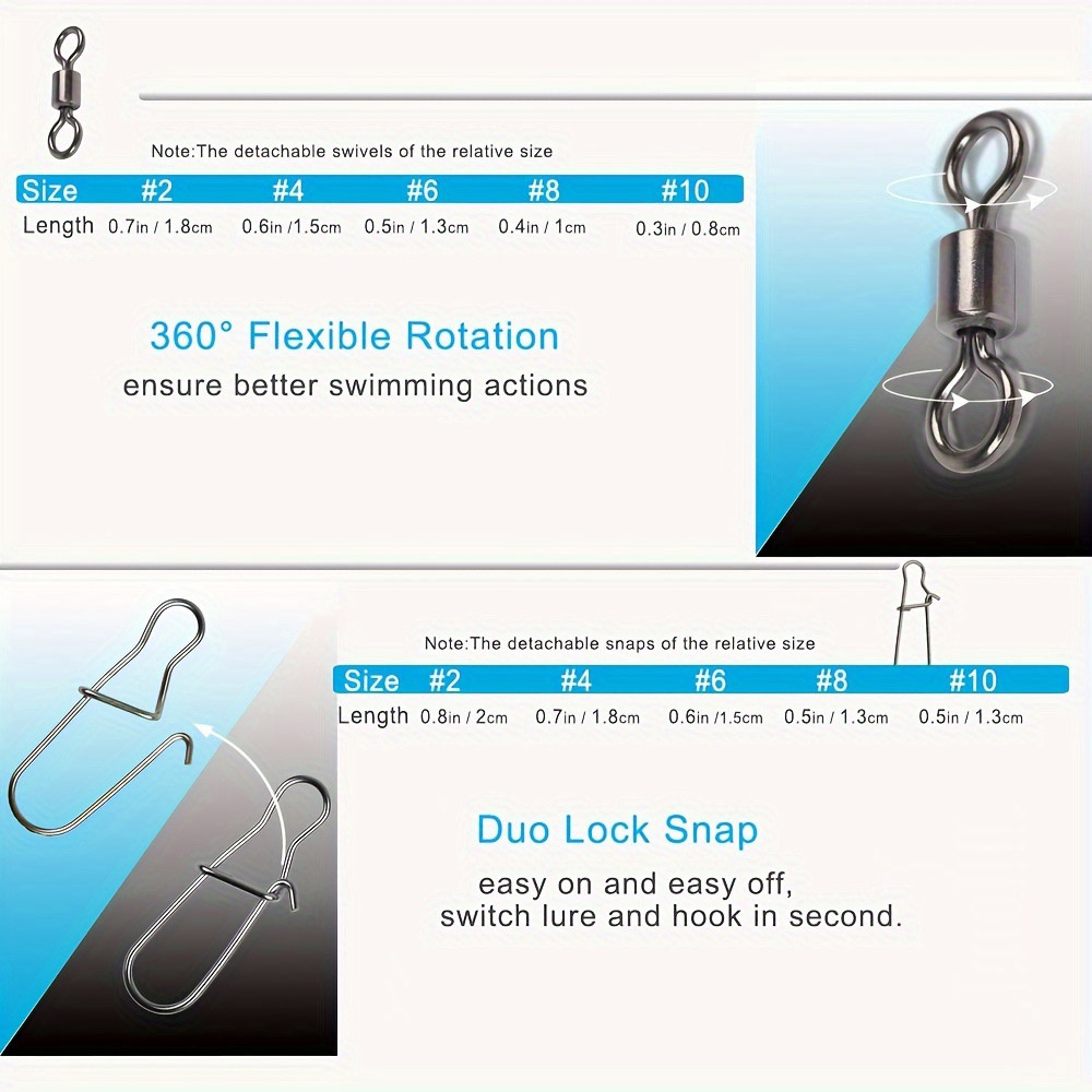 Set di 95/210 Pezzi Kit di Con - Fishing Hook Stainless Steel recensione e prezzo