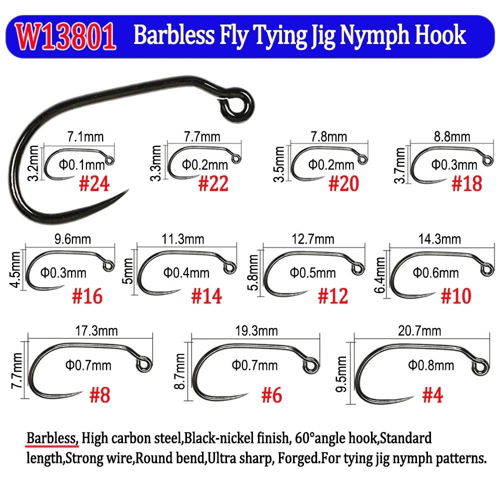 200 pz Spinato e Barbless Pesc - Fishing Hook Barbless recensione e prezzo