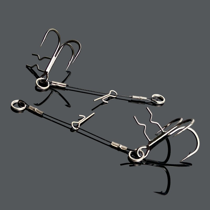 LUREGO 2 Pezzi Stinger Rig T-B - Fishing Hook Weedless recensione e prezzo