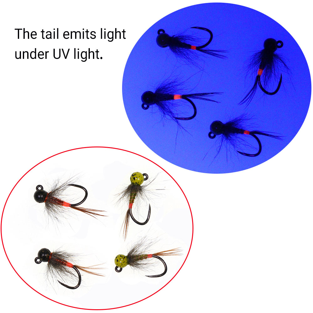 6 Pezzi Jig con Testa in Tungs - Fishing Hook Barbless recensione e prezzo