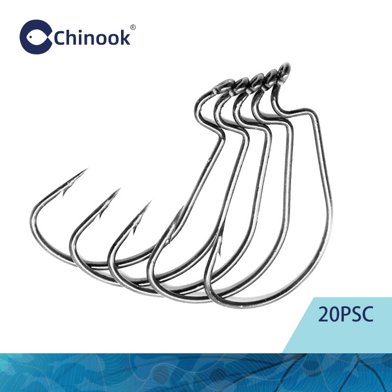 Chinook 20 pz Verme largo Ganc - Fishing Hook Barbless recensione e prezzo