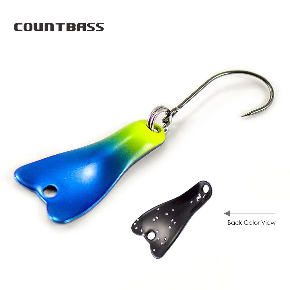 COUNTBASS 5/64oz 2g Cucchiaio  - Fishing Hook Barbless recensione e prezzo