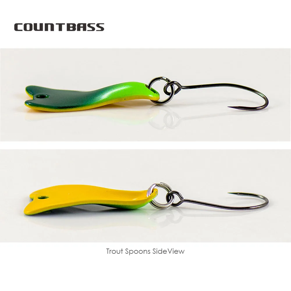 COUNTBASS 5/64oz 2g Cucchiaio  - Fishing Hook Barbless recensione e prezzo