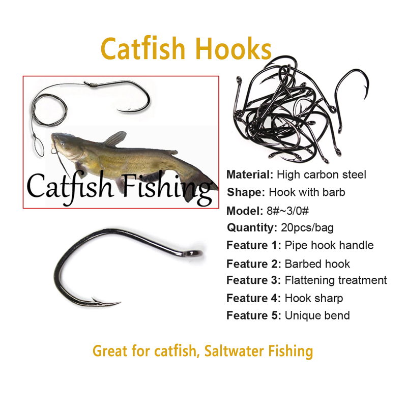 Wifreo 20 pezzi a forma di V a - Fishing Hook Barbless recensione e prezzo