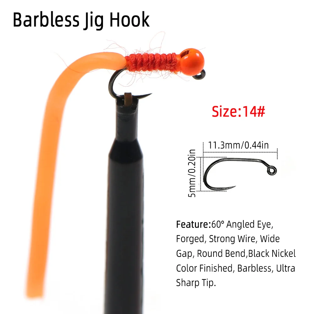 4 pezzi # Amo da pesca a testa - Fishing Hook Barbless recensione e prezzo