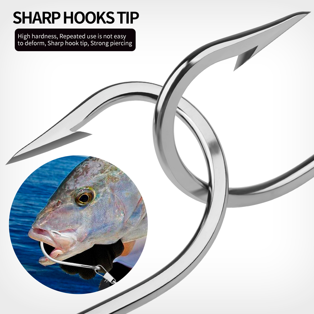 PROBEROS 5 ganci in acciaio in - Fishing Hook Circle recensione e prezzo