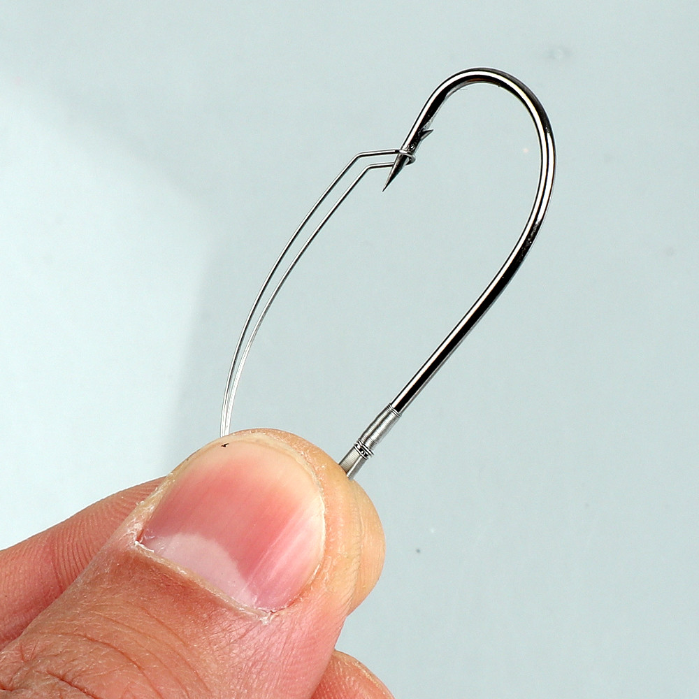 10 pz/scatola da pesca Wacky W - Fishing Hook Weedless recensione e prezzo