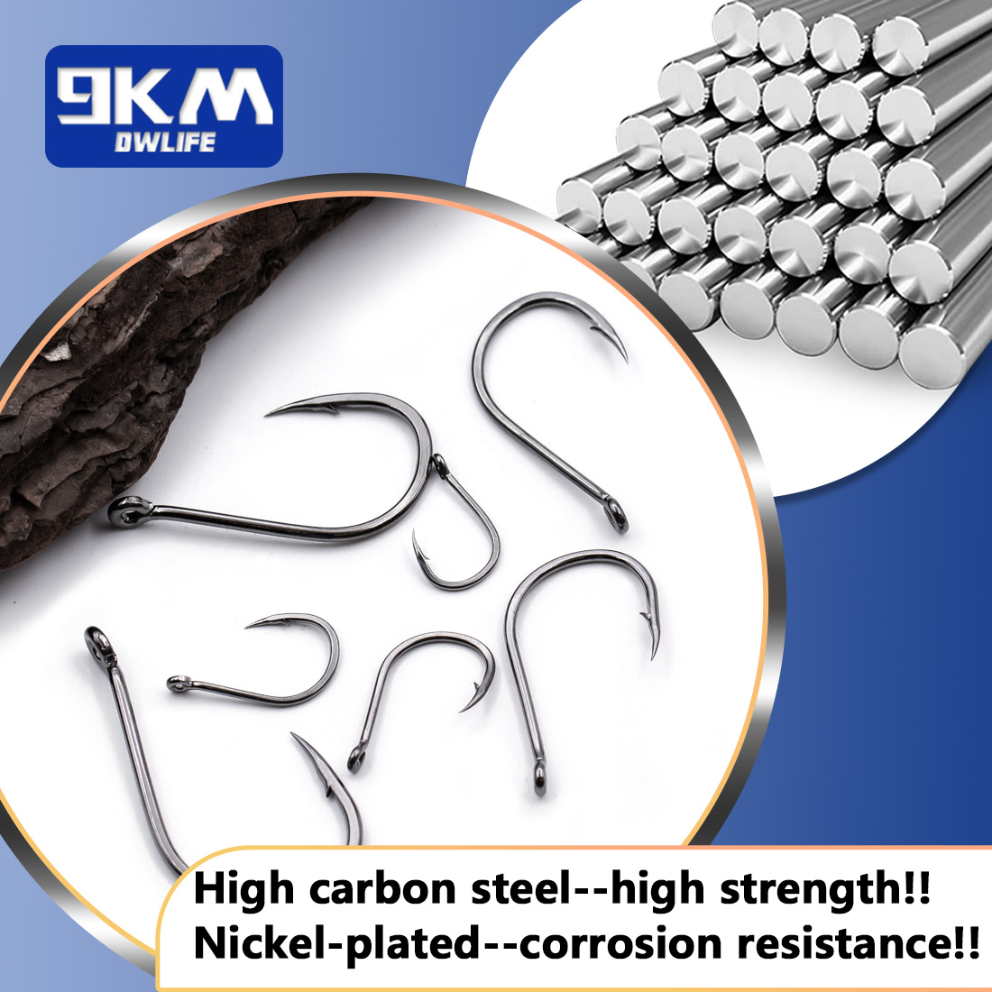 9KM Iseama Ami da pesca 50 ~ 2 - Fishing Hook Barbless recensione e prezzo