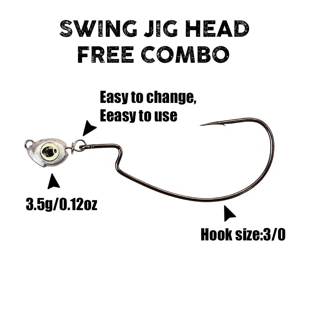 B&U Swing Jig Head Cheburashka - Fishing Hook Jig recensione e prezzo